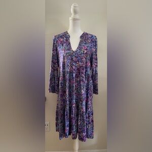 Lilly Pulitzer Alaina Purple Berry Dress Size M